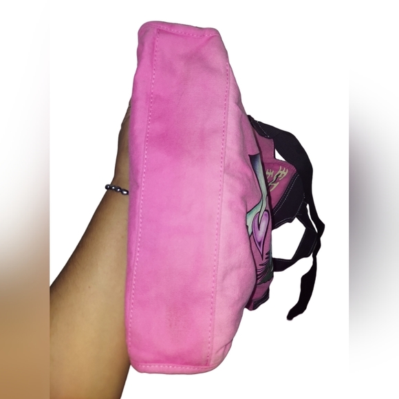 ED Hardy Pink tote bag - Picture 4 of 6